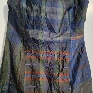 Ralph Lauren Purple Label Multicolor Plaid Dress